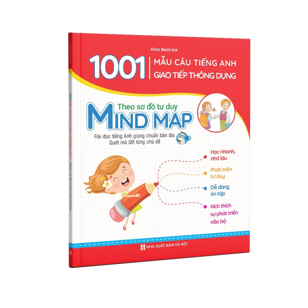 1001 mẫu câu tiếng Anh giao tiếp thông dụng theo sơ đồ tư duy Mind map